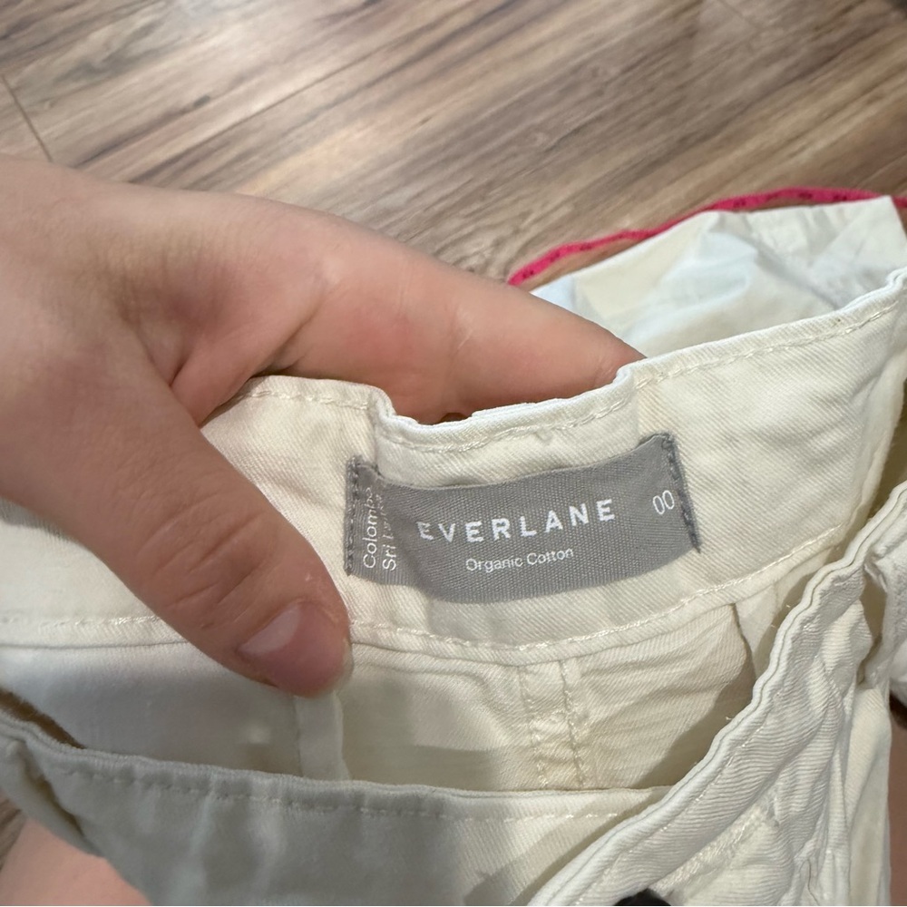 Everlane The Tourist Pant Cream High-Waisted Wide-Leg Pants - Picture 6 of 10